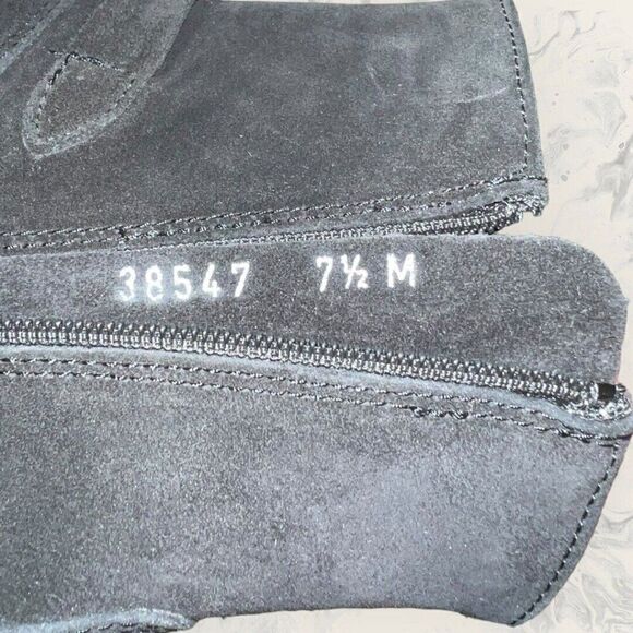 La Canadienne Gavan Suede Buckle Bootie Waterproof Platform Womens Size 7.5M - Picture 8 of 9